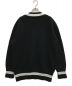 BURBERRY (バーバリー) Black Wool Oversized Cricket Sweater ブラック サイズ:S：23000円