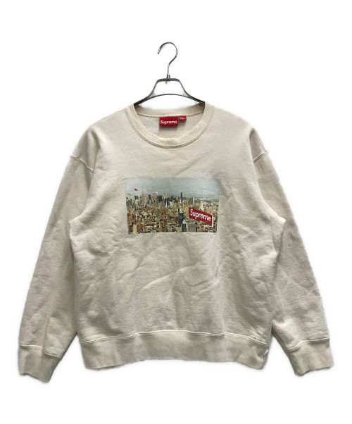 SUPREME（シュプリーム）SUPREME (シュプリーム) Aerial Crewneck アイボリー サイズ:Mの古着・服飾アイテム