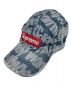 SUPREME（シュプリーム）の古着「Fat Tip Jacquard Denim Camp Cap」｜インディゴ