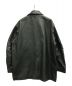 YOKE (ヨーク) CUT-OFF LEATHER CAR COAT グリーン サイズ:2：99800円