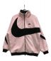 NIKE（ナイキ）の古着「BIG SWOOSH BOA JACKET」｜ピンク