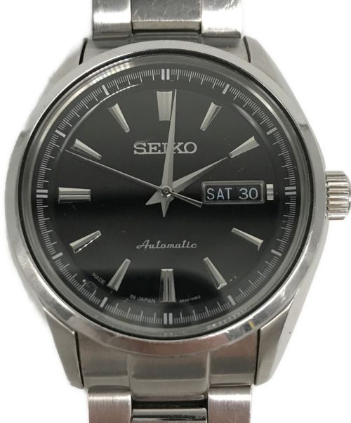 SEIKO（セイコー）SEIKO (セイコー) プレサージュ デイデイト ブラックの古着・服飾アイテム