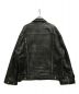 MAISON SPECIAL (メゾンスペシャル) Hand Rub-Off Buffalo Leather Prime-Over 3rd Jacket ブラック サイズ:2：24800円