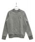 maison kitsune（メゾンキツネ）の古着「GREY FOX HEAD PATCH CLASIC SWEATSHIRT」｜グレー