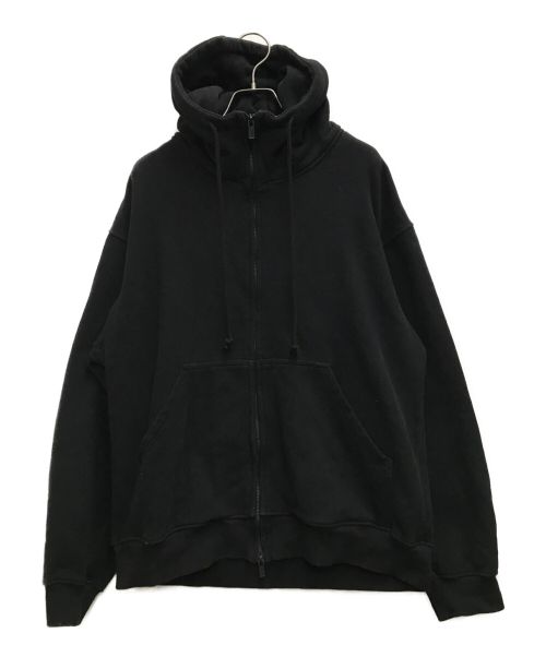 Yohji Yamamoto pour homme（ヨウジヤマモト プールオム）Yohji Yamamoto pour homme (ヨウジヤマモト プールオム) ジップパーカー ブラック サイズ:2の古着・服飾アイテム