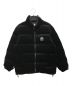 BlackEyePatch（ブラックアイパッチ）の古着「KANJI TAPED VELOUR PUFFER JACKET」｜ブラック