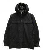 STONE ISLANDストーンアイランド）の古着「フーデッドジャケット」｜ブラック