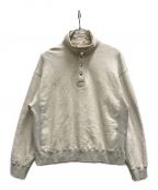 OLD FOLK HOUSEオールドフォークハウス）の古着「Silver Stitch Sweatshirt」｜グレー