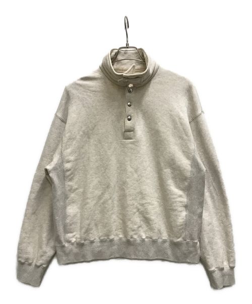 OLD FOLK HOUSE（オールドフォークハウス）OLD FOLK HOUSE (オールドフォークハウス) Silver Stitch Sweatshirt グレー サイズ:4の古着・服飾アイテム