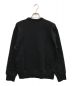 Acne studios (アクネストゥディオス) フェイスパッチクルーネックスウェットシャツ ブラック サイズ:XXS：14800円