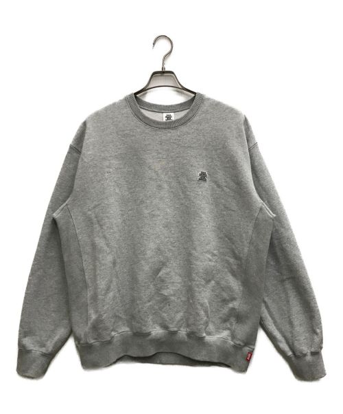 BlackEyePatch（ブラックアイパッチ）BlackEyePatch (ブラックアイパッチ) SMALL OG LABEL CREWSWEAT グレー サイズ:XLの古着・服飾アイテム