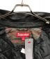 中古・古着 SUPREME (シュプリーム) leather collar utility jacket ブラウン サイズ:Ⅼ：59800円