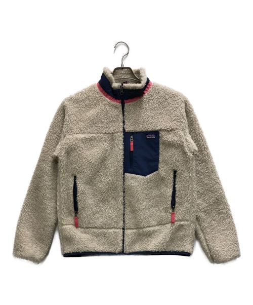 Patagonia（パタゴニア）Patagonia (パタゴニア) RETRO-X JACKET ホワイト サイズ:XXL(キッズサイズ)の古着・服飾アイテム