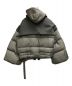 SEIVSON (セイヴソン) (a)crypsis Detachable Sleeves Down Jacket グレー サイズ:FREE：17800円