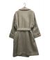 IHNN (イン) BOA HIGH NECK COAT ベージュ サイズ:38：19800円