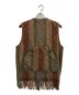 KAPITAL (キャピタル) Wool da Vinci Striped Gaucho Vest ブラウン サイズ:3：12800円