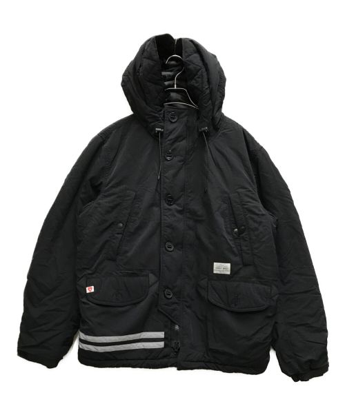 Schott（ショット）Schott (ショット) 中綿ジャケット ブラック サイズ:Ⅿの古着・服飾アイテム