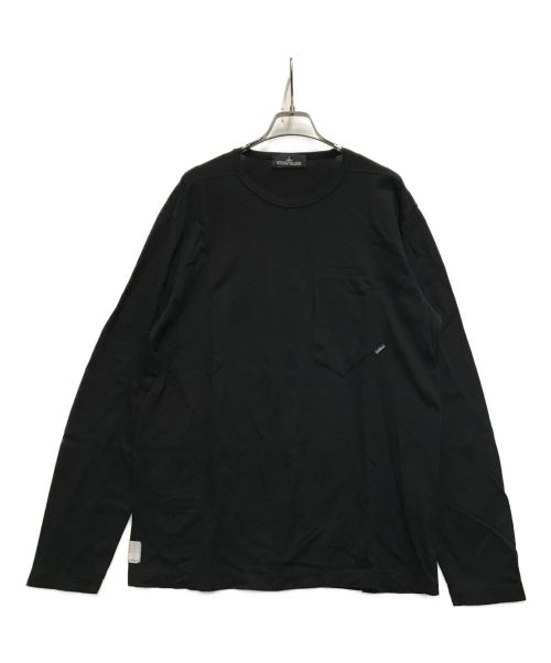 STONE ISLAND  Shadow Project（ストーンアイランド シャドウプロジェクト）STONE ISLAND  Shadow Project (ストーンアイランド シャドウプロジェクト) LONG SLEE CATCH POCKET Tee ブラック サイズ:Lの古着・服飾アイテム