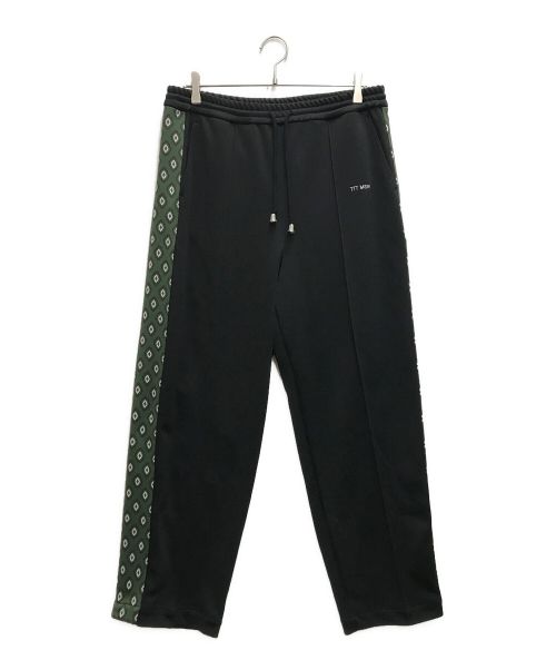 TTT MSW（ティー）TTT MSW (ティー) Jersey Wide Pant ブラック サイズ:Mの古着・服飾アイテム