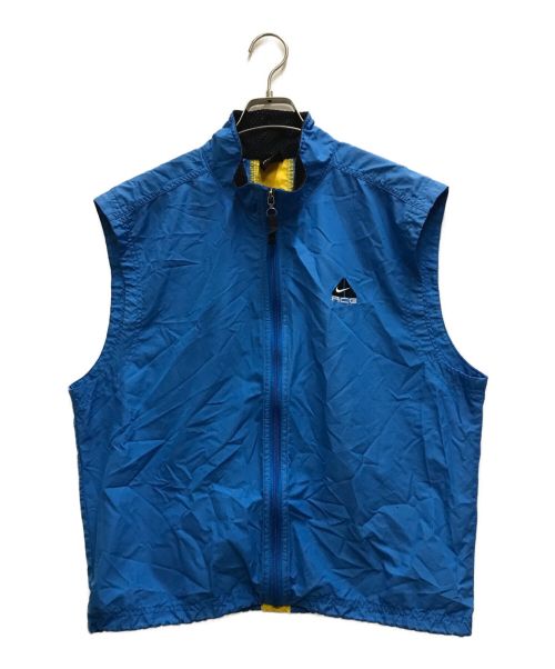 NIKE ACG（ナイキエージーシー）NIKE ACG (ナイキエーシージー) 90'sナイロンベスト スカイブルー サイズ:Ⅼの古着・服飾アイテム