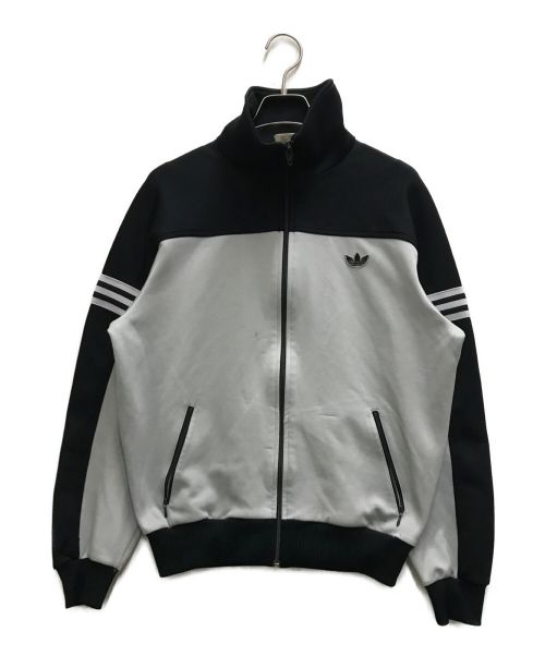 adidas（アディダス）adidas (アディダス) トラックジャケット グレー サイズ:5の古着・服飾アイテム