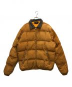 PALACEパレス）の古着「Puff Dadda Jacket」｜オレンジ