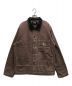 stussy（ステューシー）の古着「BRUSHED MOLESKIN CHORE JACKET」｜ピンク