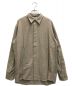 AURALEE（オーラリー）の古着「WOOL FULLING FLANNEL CLOTH SHIRTS」｜グレー