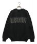 WACKO MARIA (ワコマリア) LOGO MOHAIR KNIT JACQUARD セーター ブラック サイズ:Ⅼ：32000円