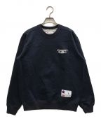 SUPREME×Championシュプリーム×チャンピオン）の古着「3D Metallic Crewneck」｜ネイビー