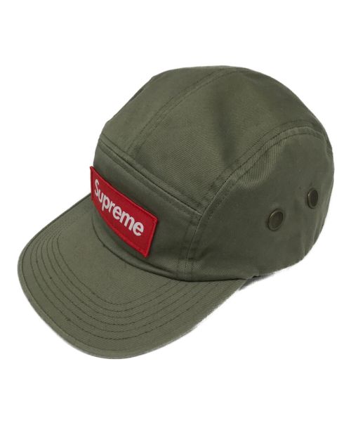 SUPREME（シュプリーム）SUPREME (シュプリーム) ボックスロゴキャップ オリーブの古着・服飾アイテム