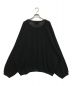 Essay (エッセイ) RUSSEL MESH SWEATER ブラック サイズ:2：5800円