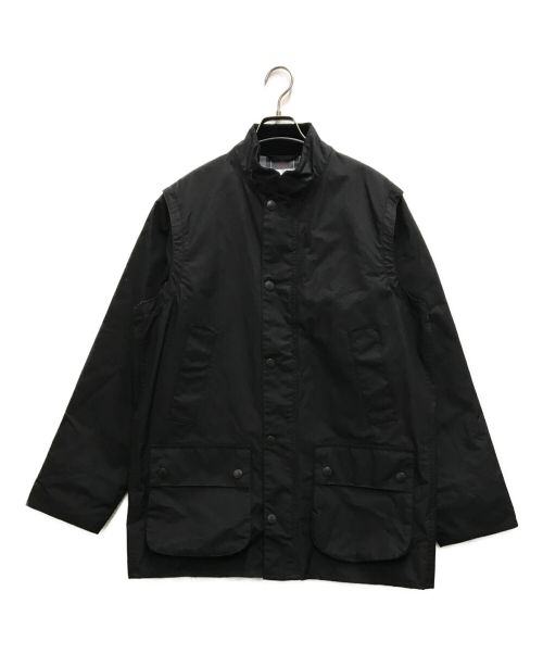 Barbour（バブアー）Barbour (バブアー) International Gallery (インターナショナルギャラリー) 2WAYジップアップナイロンジャケット ブラック サイズ:40の古着・服飾アイテム