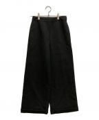 MM6 Maison Margielaエムエムシックス メゾンマルジェラ）の古着「WIDE LEG TROUSER」｜ブラック