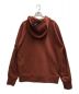 C.P COMPANY (シーピーカンパニー) DIAGONAL RAISED FLEECE ZIPPED HOODIE ブラウン サイズ:Ⅼ：17800円