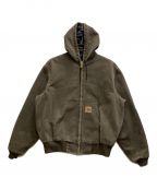 CarHarttカーハート）の古着「Active Hood Jacket」｜ブラウン