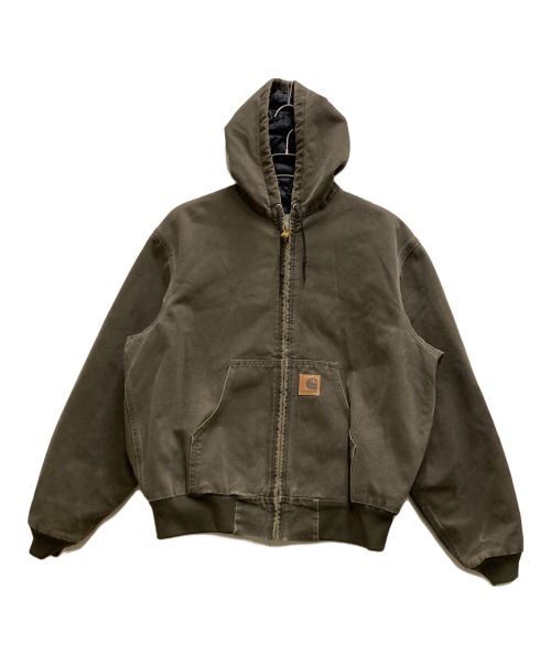 CarHartt（カーハート）CarHartt (カーハート) Active Hood Jacket ブラウン サイズ:Ⅼの古着・服飾アイテム