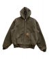 CarHartt（カーハート）の古着「Active Hood Jacket」｜ブラウン