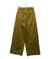 haruki shimamura (ハルキ シマムラ) LOOP SUIT PANTS イエロー サイズ:-：12800円