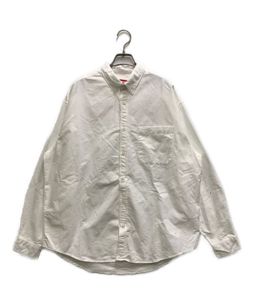 SUPREME（シュプリーム）SUPREME (シュプリーム) Loose Fit Oxford Shirt ホワイト サイズ:Ⅿの古着・服飾アイテム