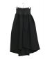 CFCL（シーエフシーエル）の古着「POTTERY ROUNDED HEM SKIRT」｜ブラック