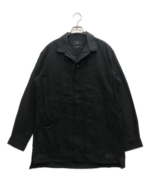 Y-3（ワイスリー）Y-3 (ワイスリー) Workwear Long Sleeve Shirt ブラック サイズ:XSの古着・服飾アイテム