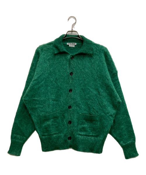 KAPTAIN SUNSHINE（キャプテンサンシャイン）KAPTAIN SUNSHINE (キャプテンサンシャイン) Brushed Wool Mohair Cardigan グリーン サイズ:38の古着・服飾アイテム