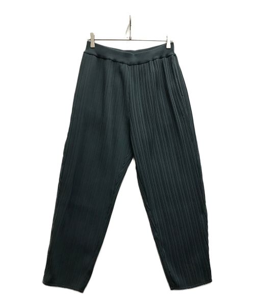 YOKE（ヨーク）YOKE (ヨーク) Pleated Knit Lounge Pants ブルー サイズ:2の古着・服飾アイテム