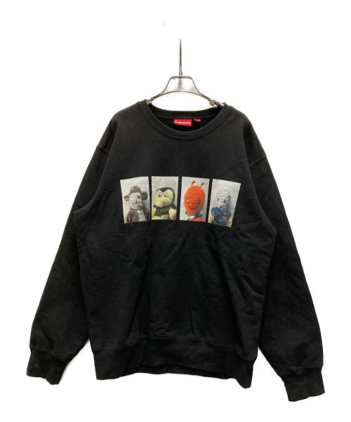 SUPREME（シュプリーム）SUPREME (シュプリーム) Mike Kelley (マイクケリー) Ahh…Youth! Crewneck ブラック サイズ:XLの古着・服飾アイテム