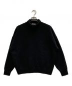 AURALEEオーラリー）の古着「BABY CASHMERE KNIT TURTLE NECK」｜ブラック