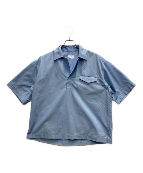 apartment Three（アパートメントスリー）apartment Three (アパートメントスリー) Short-sleeve Shirt ブルー サイズ:2の古着・服飾アイテム