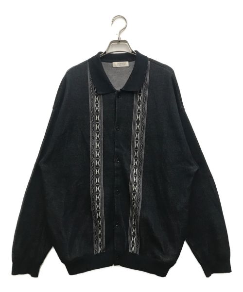 RADIALL（ラディアル）RADIALL (ラディアル) Curtis POLO SWEATER L/S ブラック サイズ:Ⅿの古着・服飾アイテム