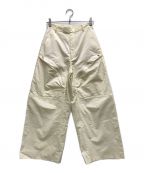 FRANGANTフランゴン）の古着「pop out gear pants white」｜ベージュ