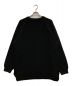 nanamica (ナナミカ) 5G Crew Neck Sweaterクルーネックニットセーター ブラック サイズ:Ⅼ：10000円